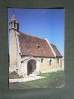 Képeslap,Sopron,Mária Magdolna templom látkép,részlet,1987-