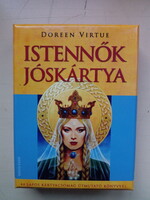 Istennők jóskártya CELOFÁNOS új Doreen Virtue