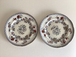 1800 WEDGWOOD benyomott , FLORAL kék festett jelzéssel .