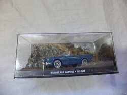 James Bond 007 Sunbeam Alpine Dr No. 1/43 modell, ÚJ (4330)
