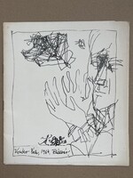 Kondor Béla  1964 kiállítás katalógus  benne 5 darab Rotaprint nyomat RITKA