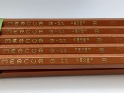 Retro írószer: 10 db Mercur grafit ceruza