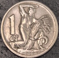 Csehszlovákia 1 korona, 1924.