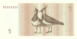 1 talonas 1992 Litvánia UNC 1.