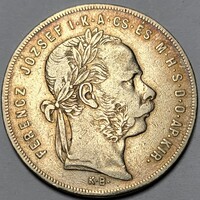 Ferenc József ezüst 1 Forint 1879 KB