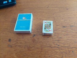 Mini franciakártya(póker,römi,stb)