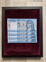 Sorszámkövető 1000 forintos 2025-ös MA sorozat (4 db)