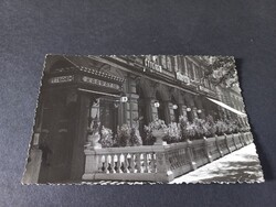 Régi képeslap Budapest, Kárpátia Étterem 1960