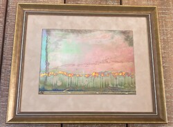 Zsolnay Eosin wall plaque.
