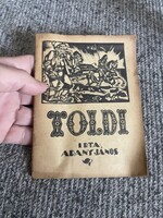 Arany János Toldi  regi antik  konyv jb