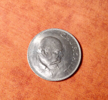 Churchill / Elizabeth 1965-ös emlékérme.