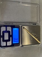 14k az az 585-ös arany nyakkendő csipesz