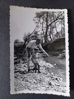 Régi fotó Apa-fia kirándulás - Parád 1941