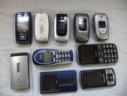 Samsung, Siemens, Sharp retro telefoncsomag (4317)