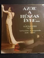 Azok a huszas évek bakelit lemez
