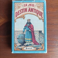 Régi Piatnik jóskártya (Le jeu du destin antique)