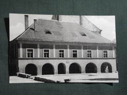 Képeslap,Sopron,Lábasház,múzeum látkép,részlet,1961-