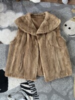 Max Mara női szörme mellény (bunda)