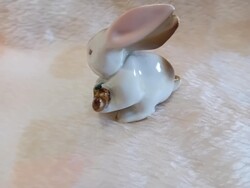 2503/6 Zsolnay porcelán nyúl nyuszi figura