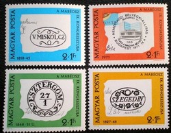 S2777-80 / 1972 Bélyegnap bélyegsor postatiszta