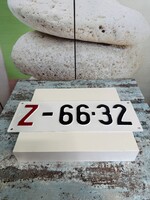Régi Magyar Z - s Ideiglenes Rendszámtábla A149