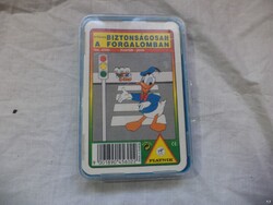 Biztonságosan a forgalomban retro kvartett, Disney, Piatnik (4444)