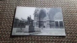 Antik képeslap. Franciaország- Reims.