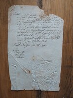Albertfalva és környéke Elöljáróinakírt levél 1853-ból 14.