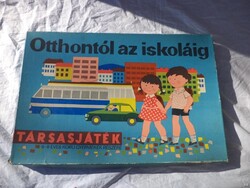 Otthontól az iskoláig retro társasjáték (4741)