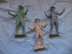 Ritka színű trafik cowboy csapat, 3db. ÚJ! (4720)