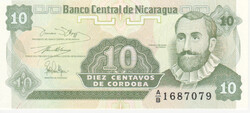 Nicaragua - 10 Centavos 1991. UNC