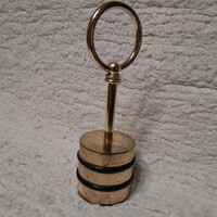 Réz Art deco ajtótámasz.