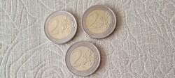 2 Eurósok, 3 darab