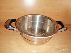 Fém szűrő edény - átm. 23 cm (b)