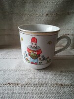 Cseh porcelán kis méretű emlékbögre