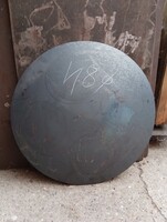 Profi  10mm vastag  48cm átmérő vas  tárcsalap hús sütő grill pecsenyesütő flekken tárcsa