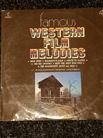 Famous Western film melodies bakelit lemez