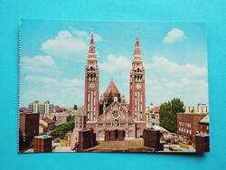 Képeslap (69) - Szeged - Fogadalmi templom 1970-es évek - (Foto: Bakonyi Béla)