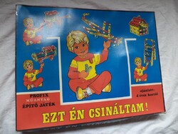 Ezt én csináltam, retro ügyességi építő játék (4654)