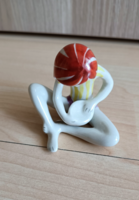 Ritka! Retro Kőbányai porcelán figura