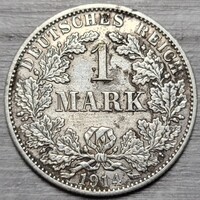 Birodalmi ezüst 1 Márka 1914