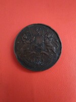 1835. India Half Anna!