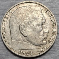 Birodalmi ezüst 2 Márka 1937 A