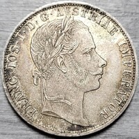 Ferenc József ezüst 1 Florin 1860A