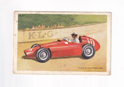 R:12 DELICIEUX CHOCOLATS TOBLER FERRARI ROUGE képeslap Postatiszta