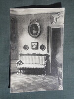 Képeslap,Sopron,Liszt Ferenc múzeum,szoba látkép,részlet,1961-