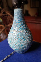 Zsolnay mid century - repesztett mázas - kerámia lámpa