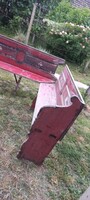 Old peasant corner bench
