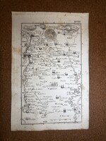 Pest vármegye térképe Korabinszky 1805. Atlas Regni Hungariae.