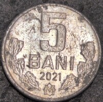 Moldova 5 Bani, 2021.